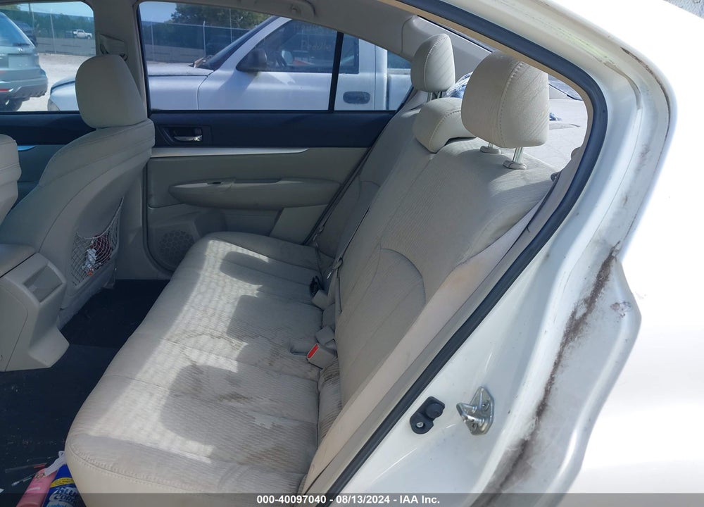 2011 SUBARU LEGACY 2.5I PREMIUM VIN: 4S3BMCG64B3215245
