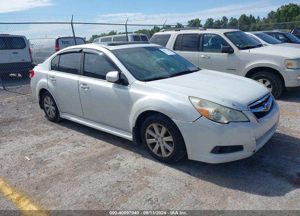 2011 SUBARU LEGACY 2.5I PREMIUM VIN: 4S3BMCG64B3215245