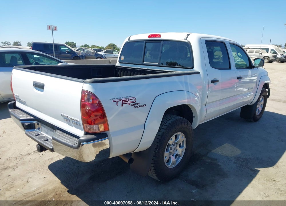 2007 TOYOTA TACOMA PRERUNNER V6 VIN: 5TEJU62N07Z448480