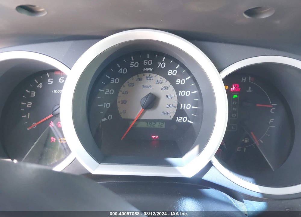 2007 TOYOTA TACOMA PRERUNNER V6 VIN: 5TEJU62N07Z448480