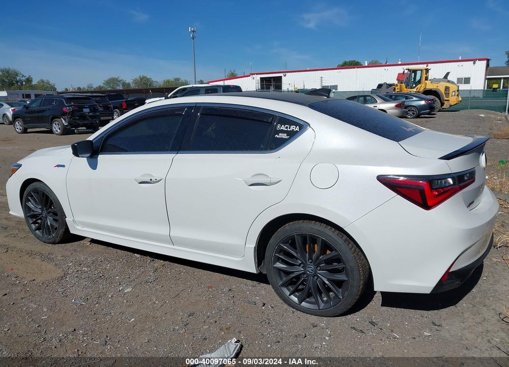 2019 ACURA ILX PREMIUM A-SPEC PACKAGES/TECHNOLOGY A-SPEC PACKAGES VIN: 19UDE2F8XKA002509
