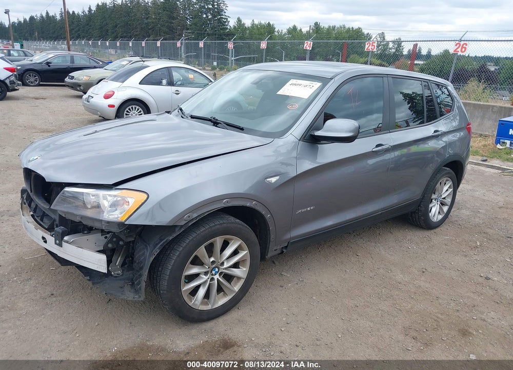 2014 BMW X3 XDRIVE28I VIN: 5UXWX9C50E0D19411