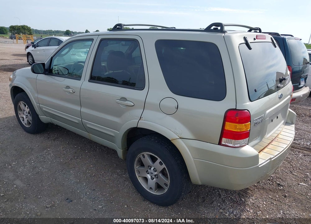 2005 FORD ESCAPE LIMITED VIN: 1FMYU94175KE17038
