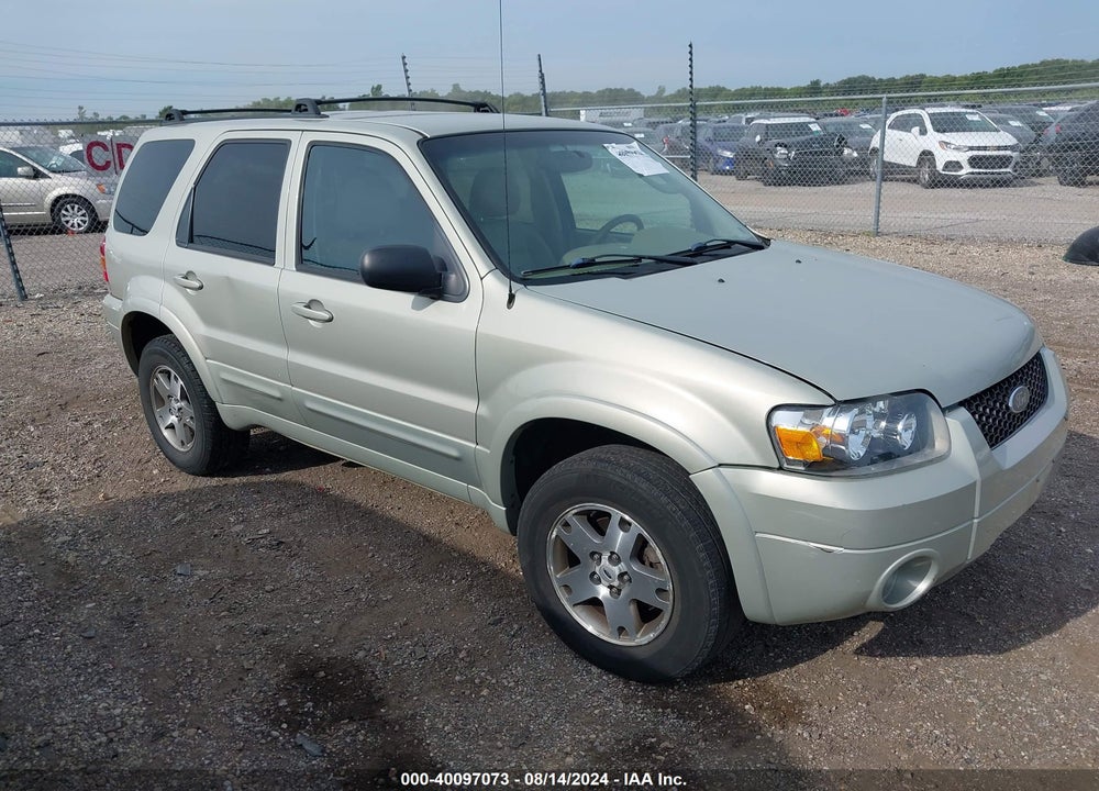2005 FORD ESCAPE LIMITED VIN: 1FMYU94175KE17038