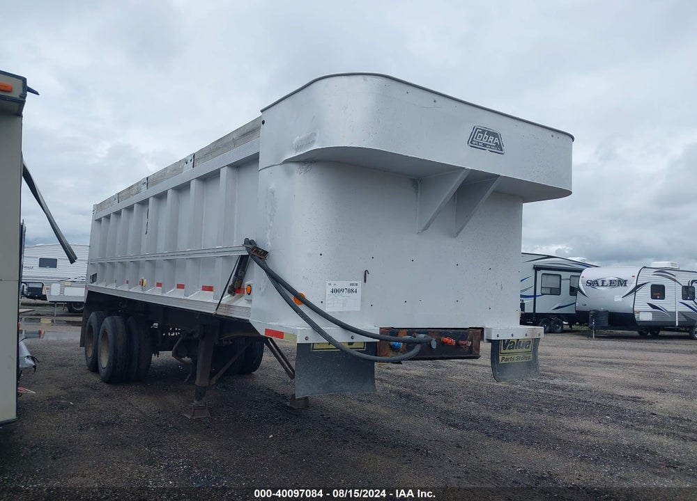 1983 COBRA DUMP TRAILER VIN: 1C9DS25B9D1133394
