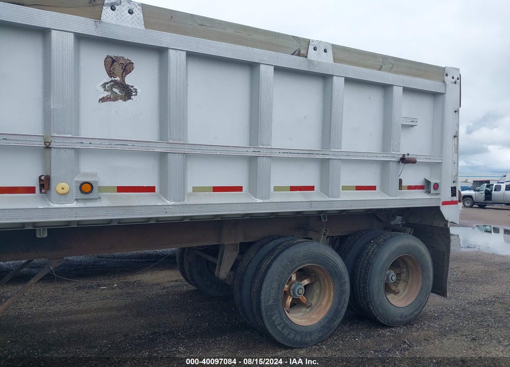 1983 COBRA DUMP TRAILER VIN: 1C9DS25B9D1133394