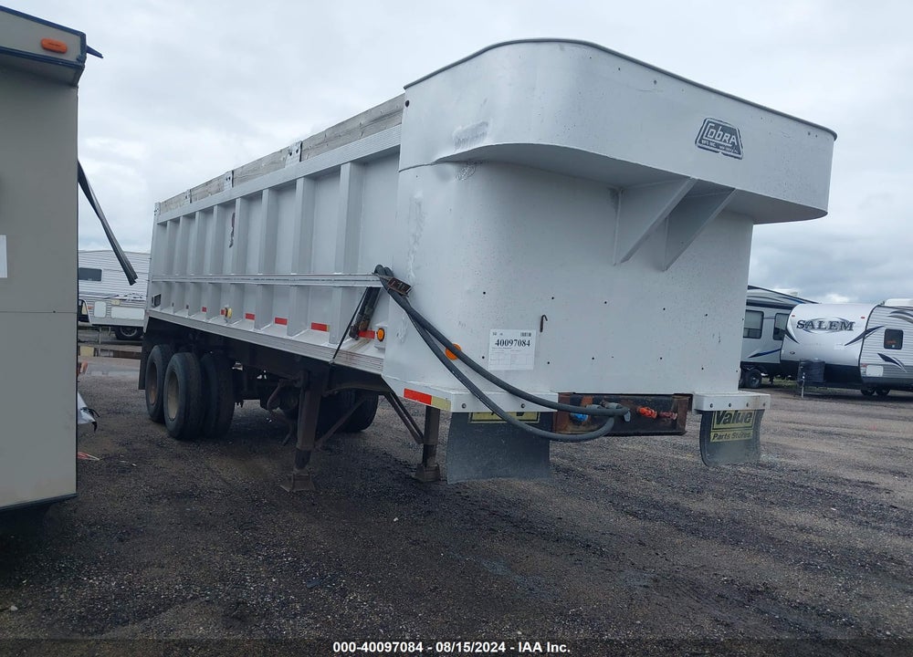1983 COBRA DUMP TRAILER VIN: 1C9DS25B9D1133394