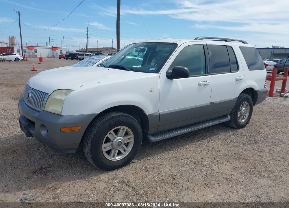 2003 MERCURY MOUNTAINEER VIN: 4M2ZU86K53UJ17518