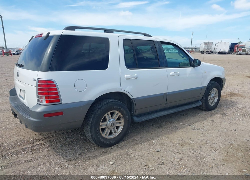 2003 MERCURY MOUNTAINEER VIN: 4M2ZU86K53UJ17518