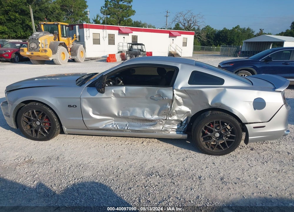 2013 FORD MUSTANG GT VIN: 1ZVBP8CF6D5277843