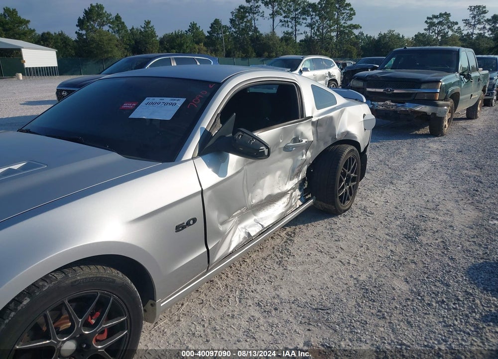 2013 FORD MUSTANG GT VIN: 1ZVBP8CF6D5277843