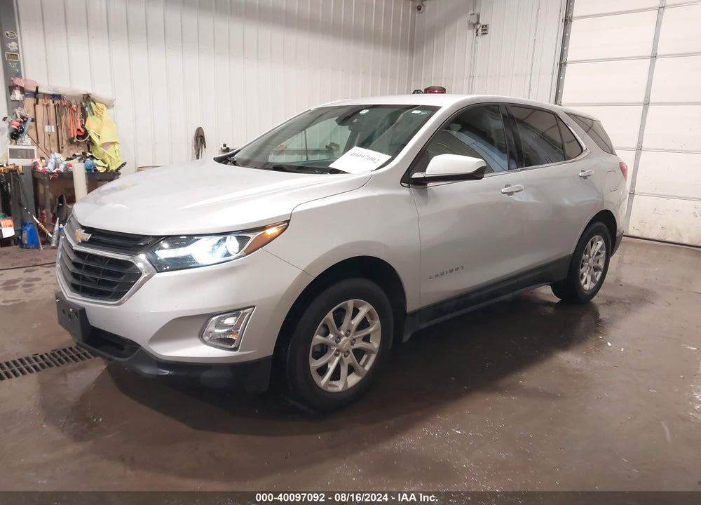 2020 CHEVROLET EQUINOX AWD LT 1.5L TURBO VIN: 2GNAXUEV9L6229002