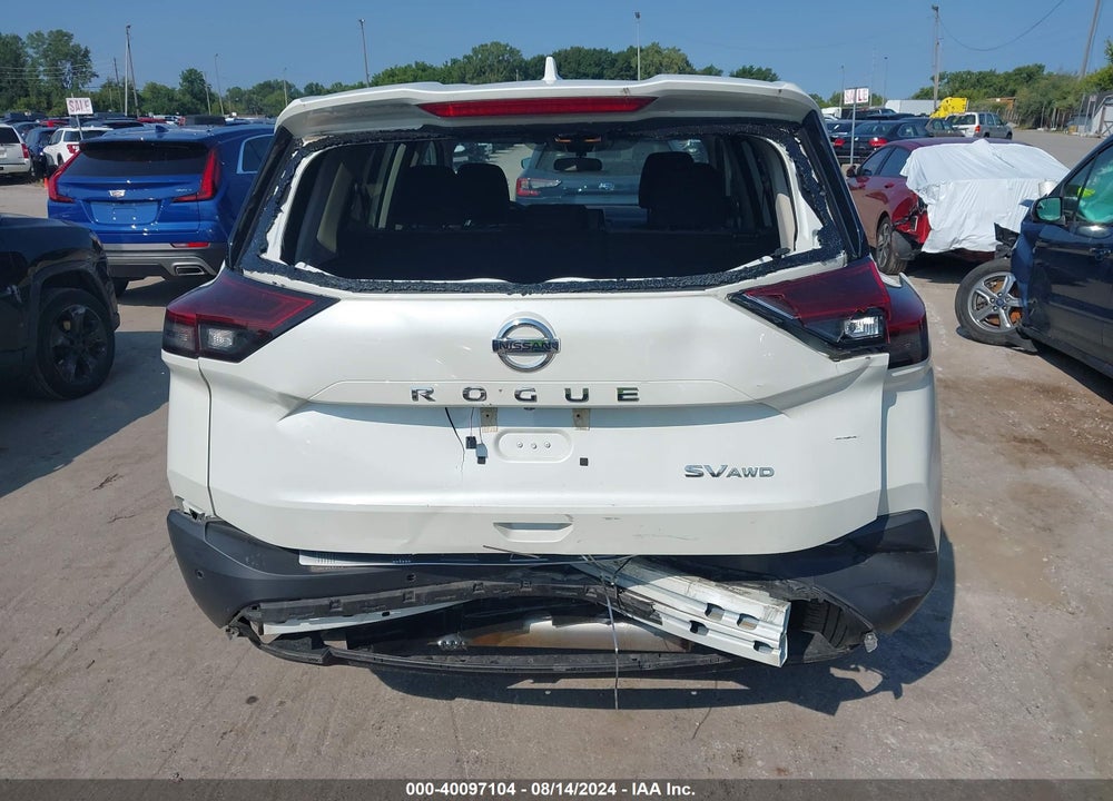 2021 NISSAN ROGUE SV INTELLIGENT AWD VIN: 5N1AT3BB6MC713268