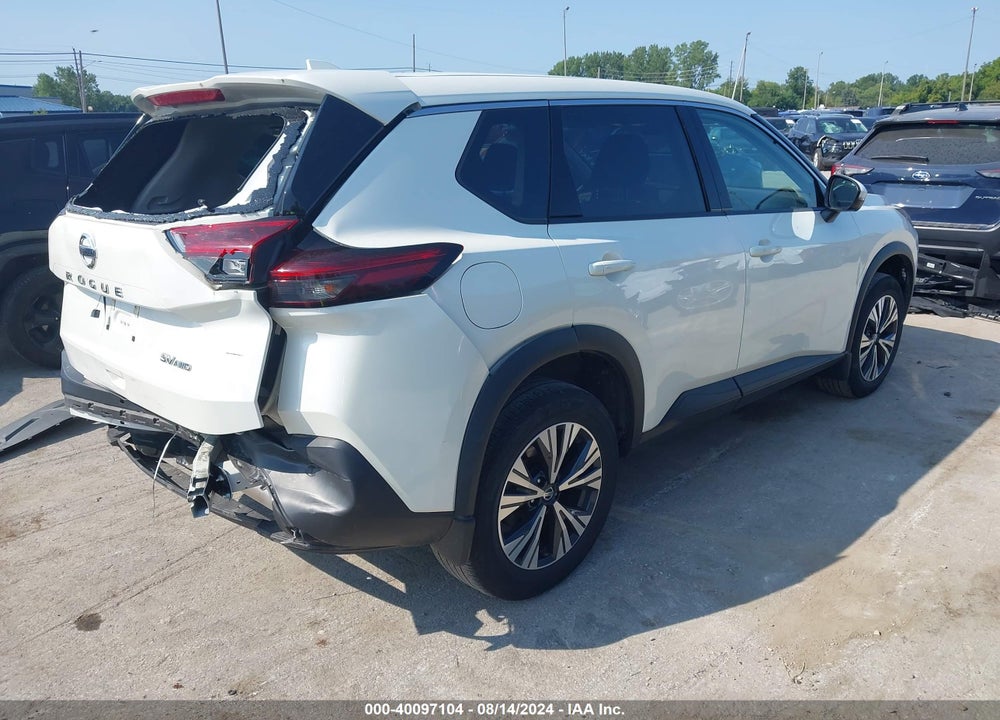 2021 NISSAN ROGUE SV INTELLIGENT AWD VIN: 5N1AT3BB6MC713268