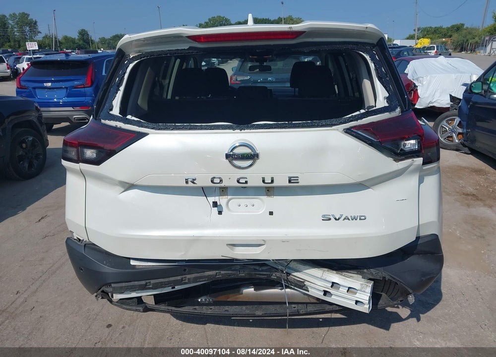 2021 NISSAN ROGUE SV INTELLIGENT AWD VIN: 5N1AT3BB6MC713268
