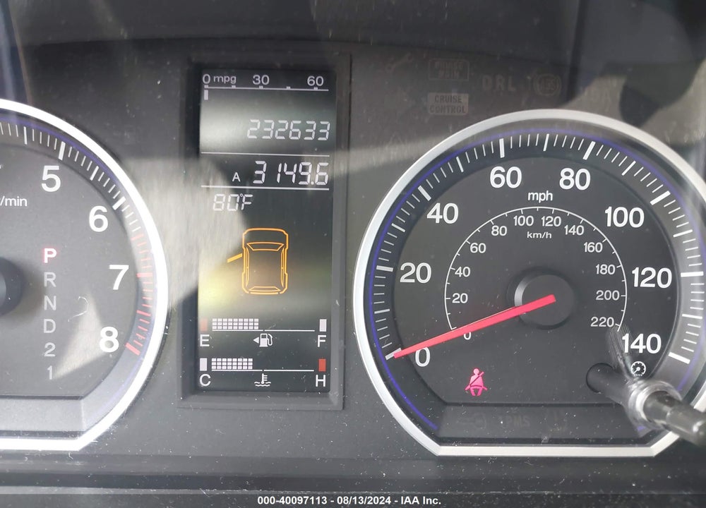 2009 HONDA CR-V VIN: 5J6RE48529L012205