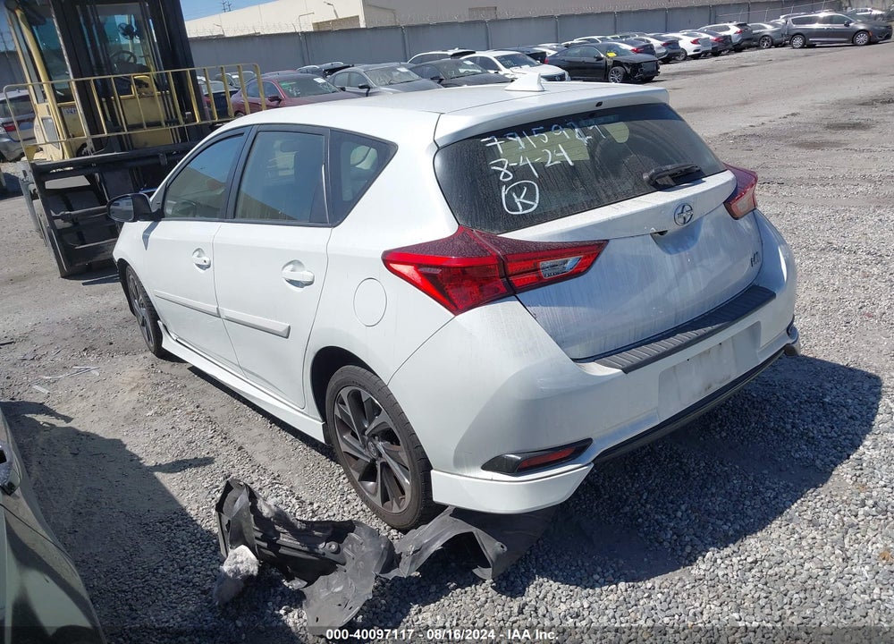 2016 SCION IM VIN: JTNKARJE4GJ501591