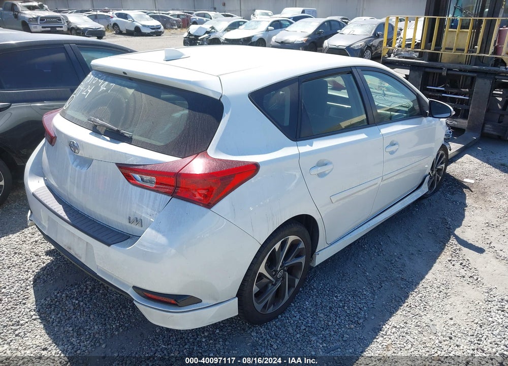 2016 SCION IM VIN: JTNKARJE4GJ501591