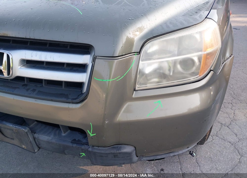 2007 HONDA PILOT EX-L VIN: 5FNYF18527B027591
