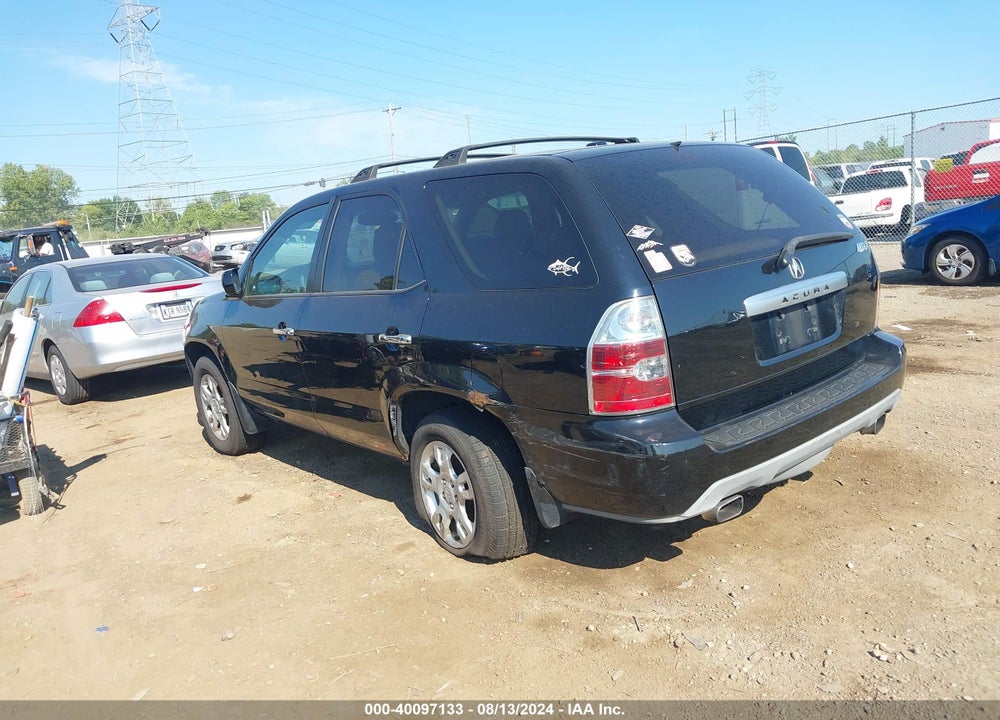 2006 ACURA MDX VIN: 2HNYD18686H539552