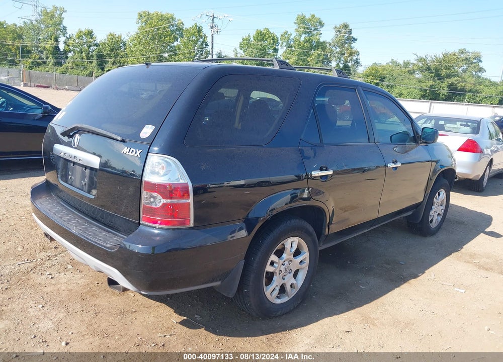 2006 ACURA MDX VIN: 2HNYD18686H539552