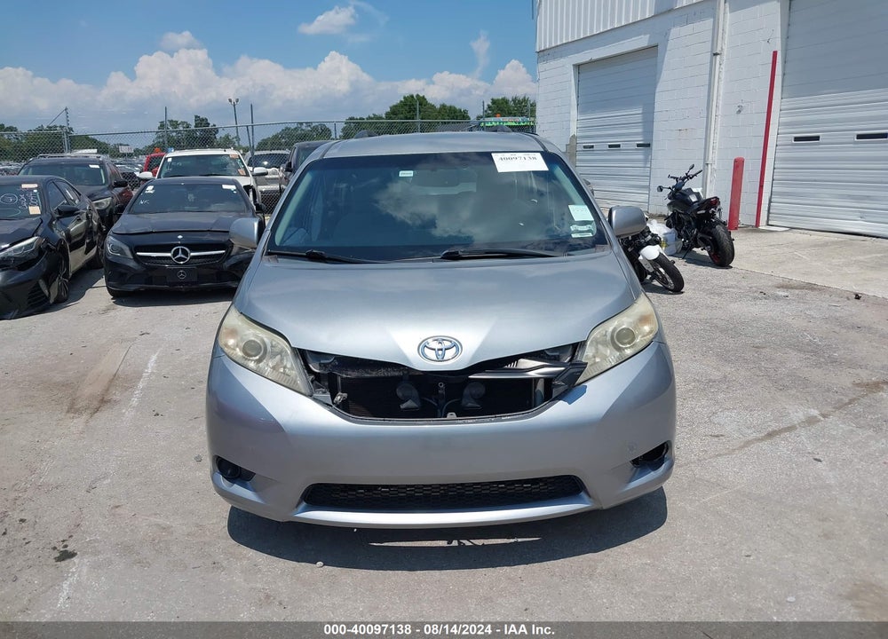 2011 TOYOTA SIENNA LE V6 VIN: 5TDKK3DC8BS068619