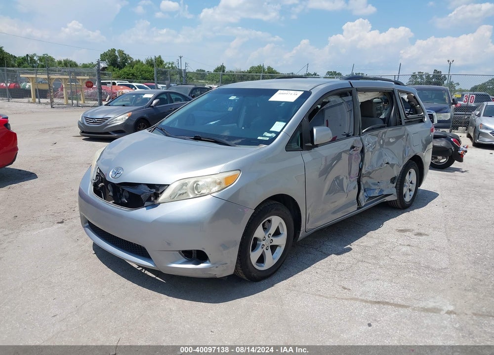 2011 TOYOTA SIENNA LE V6 VIN: 5TDKK3DC8BS068619