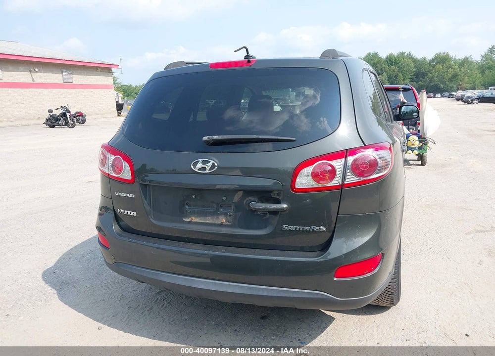 2010 HYUNDAI SANTA FE GLS VIN: 5NMSG3AB6AH340468