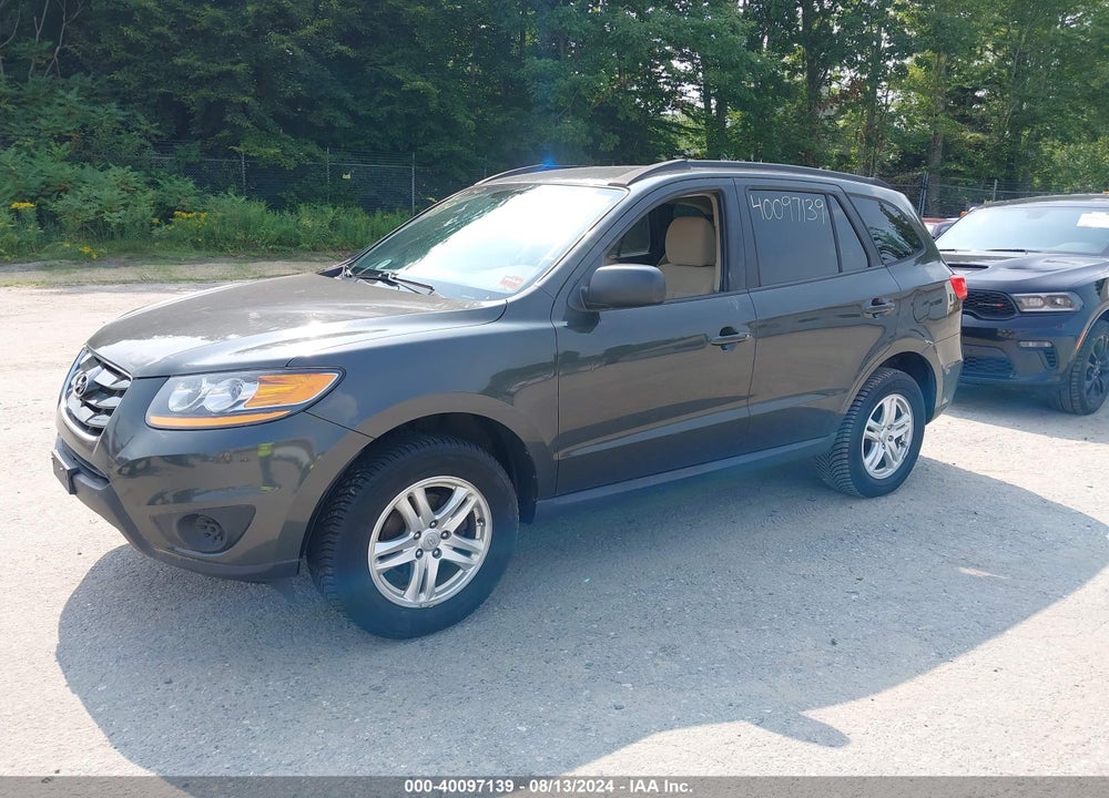 2010 HYUNDAI SANTA FE GLS VIN: 5NMSG3AB6AH340468