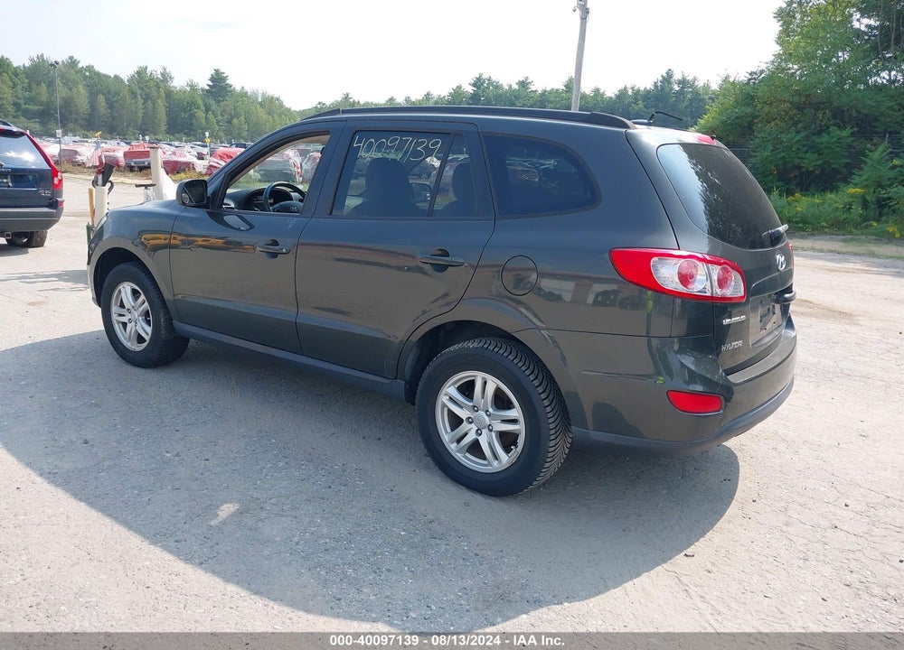 2010 HYUNDAI SANTA FE GLS VIN: 5NMSG3AB6AH340468