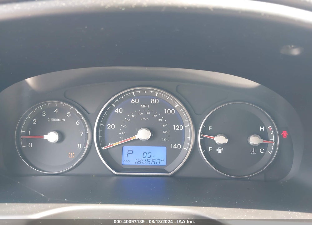 2010 HYUNDAI SANTA FE GLS VIN: 5NMSG3AB6AH340468