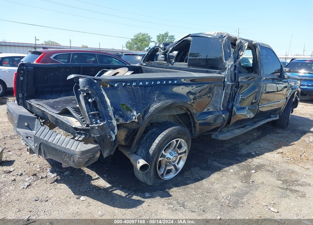 2008 HARLEY-DAVIDSON FORD F-250 FX4//KING RANCH/LARIAT/XL/XLT VIN: 1FTSW21R18ED78259