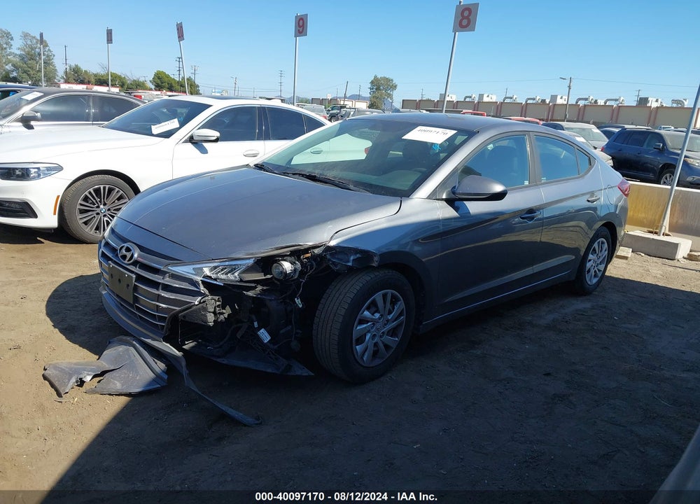 2019 HYUNDAI ELANTRA SE VIN: 5NPD74LF7KH429825