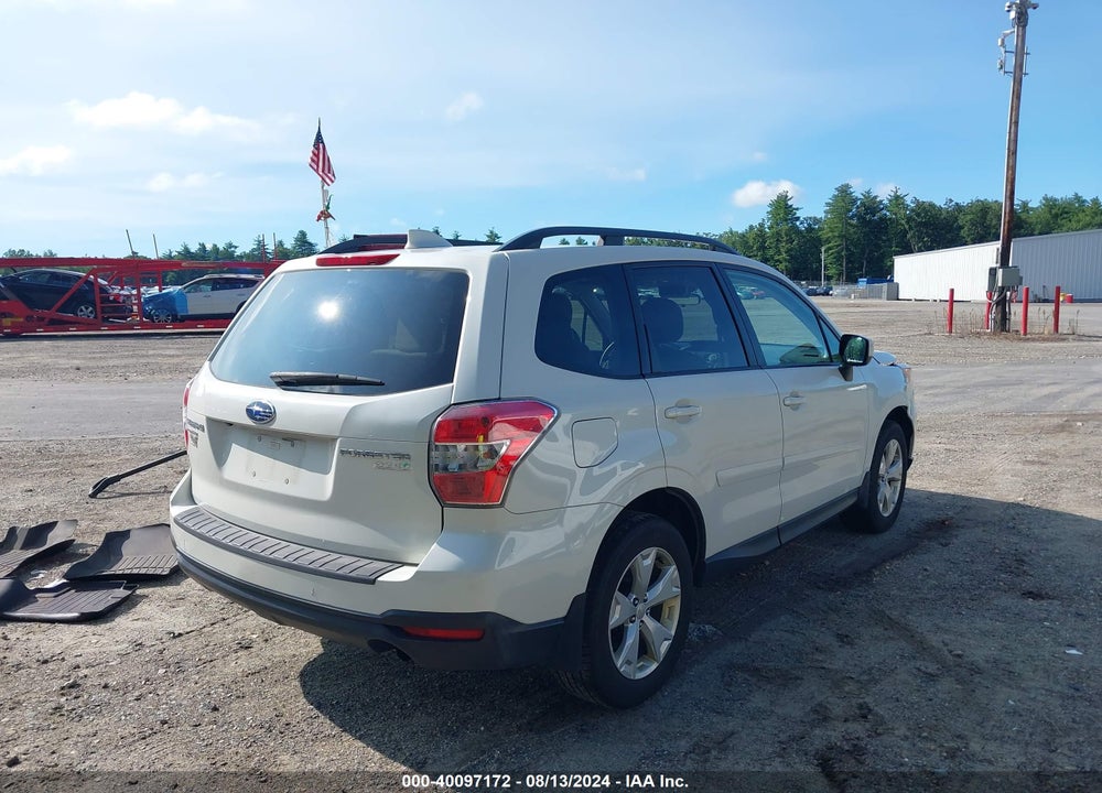 2016 SUBARU FORESTER 2.5I PREMIUM VIN: JF2SJADC0GH531731
