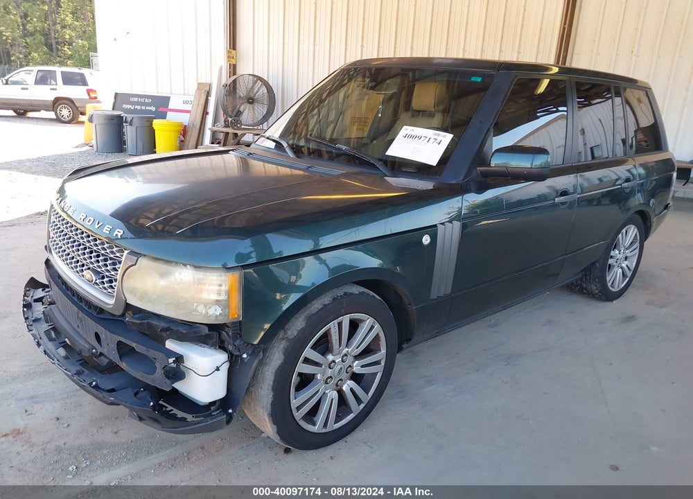 2010 LAND ROVER RANGE ROVER HSE VIN: SALMF1D4XAA318313