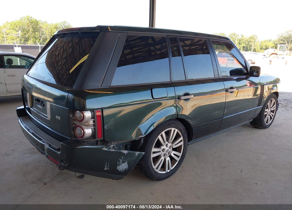 2010 LAND ROVER RANGE ROVER HSE VIN: SALMF1D4XAA318313
