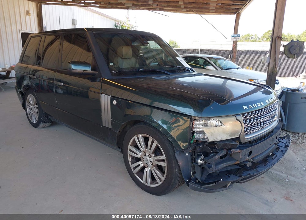 2010 LAND ROVER RANGE ROVER HSE VIN: SALMF1D4XAA318313