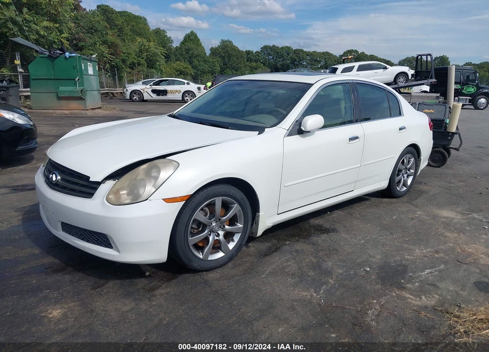 2005 INFINITI G35 VIN: JNKCV51E95M222122