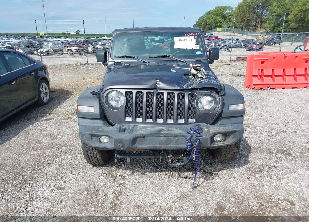 2020 JEEP WRANGLER UNLIMITED SPORT 4X4 VIN: 1C4HJXDN0LW310407