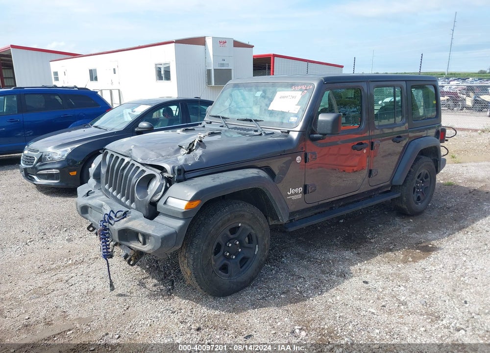 2020 JEEP WRANGLER UNLIMITED SPORT 4X4 VIN: 1C4HJXDN0LW310407