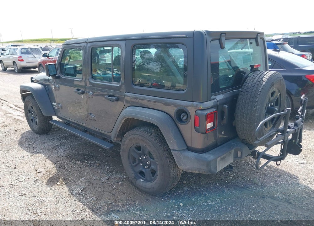 2020 JEEP WRANGLER UNLIMITED SPORT 4X4 VIN: 1C4HJXDN0LW310407