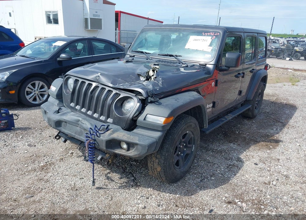 2020 JEEP WRANGLER UNLIMITED SPORT 4X4 VIN: 1C4HJXDN0LW310407