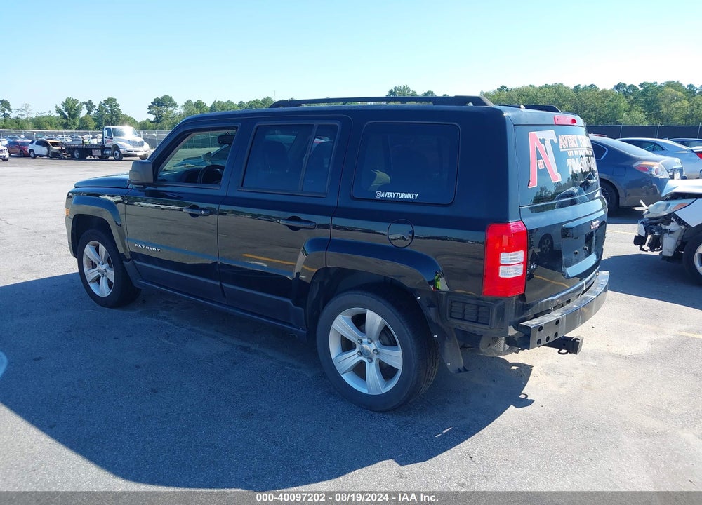 2016 JEEP PATRIOT LATITUDE VIN: 1C4NJPFA4GD603208