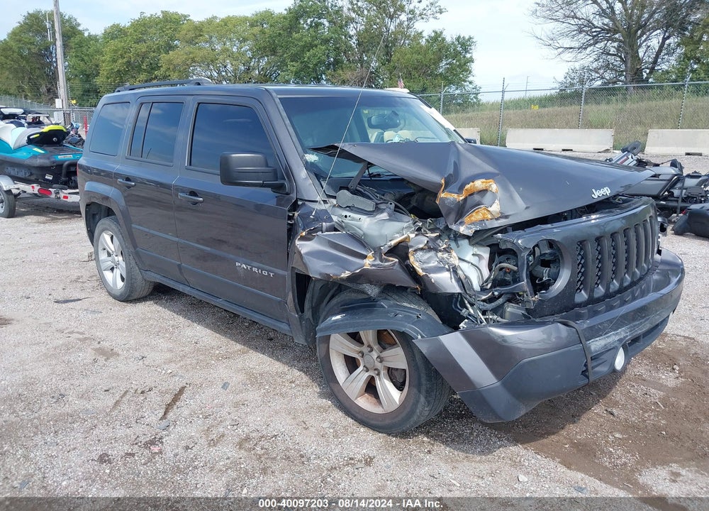 2016 JEEP PATRIOT LATITUDE VIN: 1C4NJPFB1GD732595