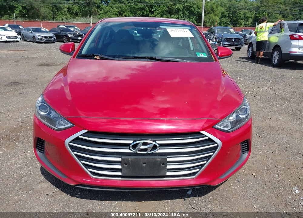 2017 HYUNDAI ELANTRA SE VIN: 5NPD84LF0HH001598