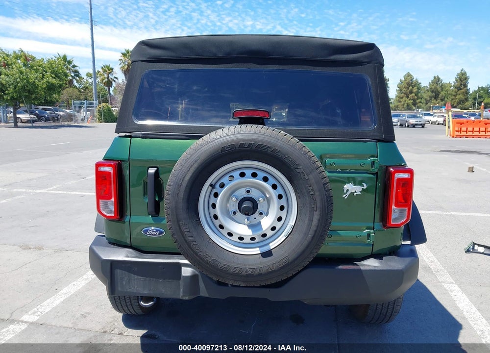 2022 FORD BRONCO VIN: 1FMDE5BH2NLB40054