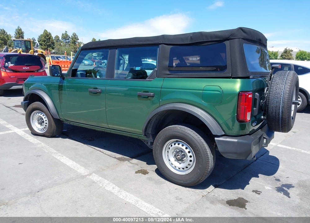 2022 FORD BRONCO VIN: 1FMDE5BH2NLB40054