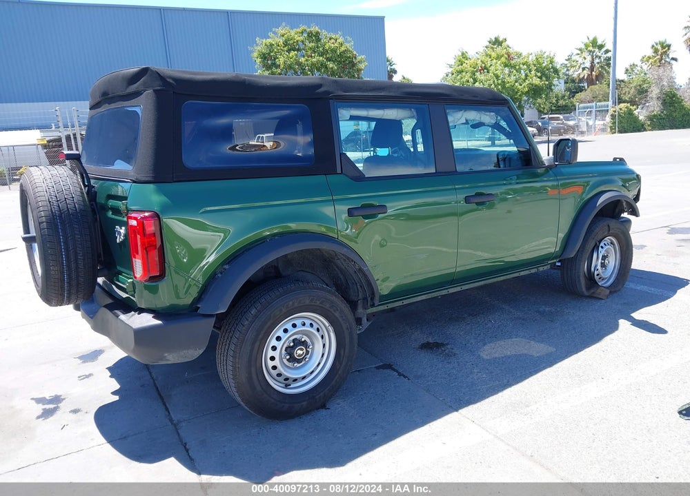 2022 FORD BRONCO VIN: 1FMDE5BH2NLB40054