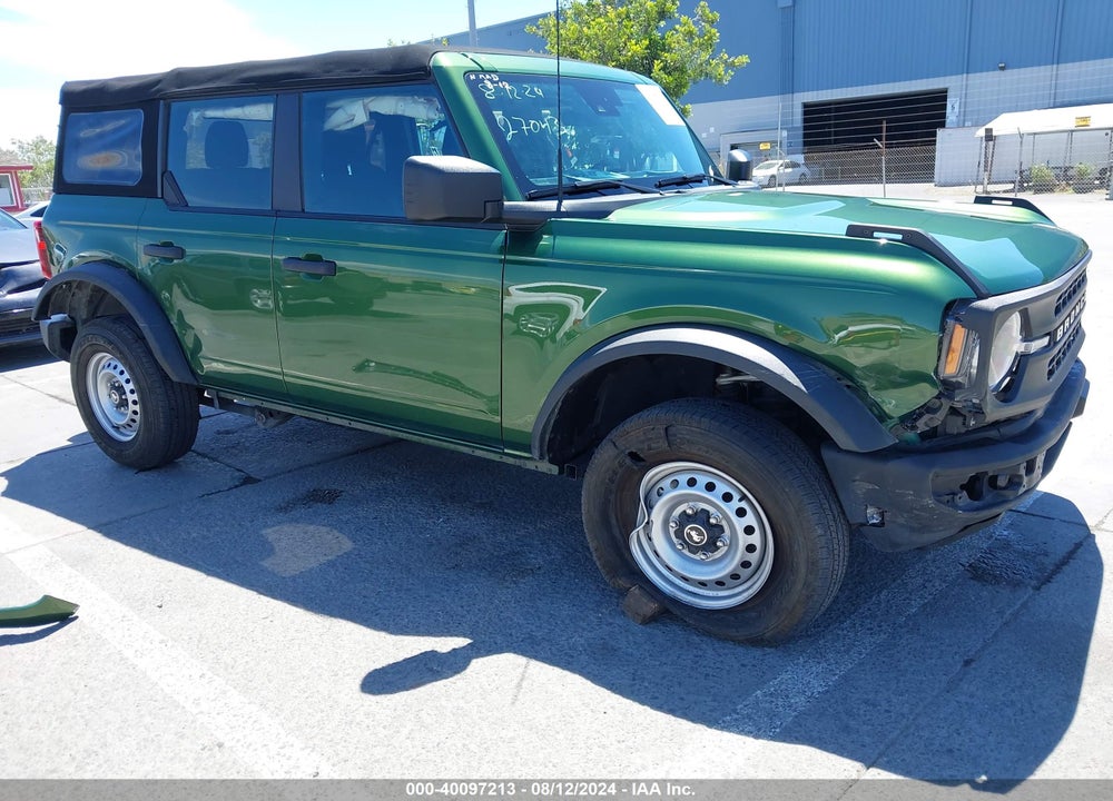 2022 FORD BRONCO VIN: 1FMDE5BH2NLB40054
