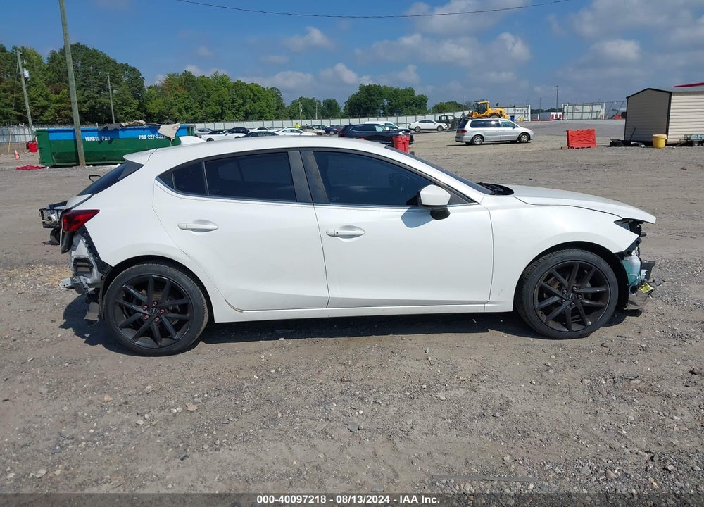 2015 MAZDA 3 GRAND TOURING VIN: JM1BM1M37F1264326